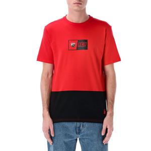 Μπλούζα Ducati Corse Marc Marquez με κόκκινο λογότυπο