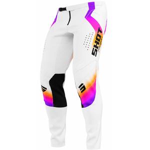 Παντελόνι Shot Contact Stream motocross λευκό