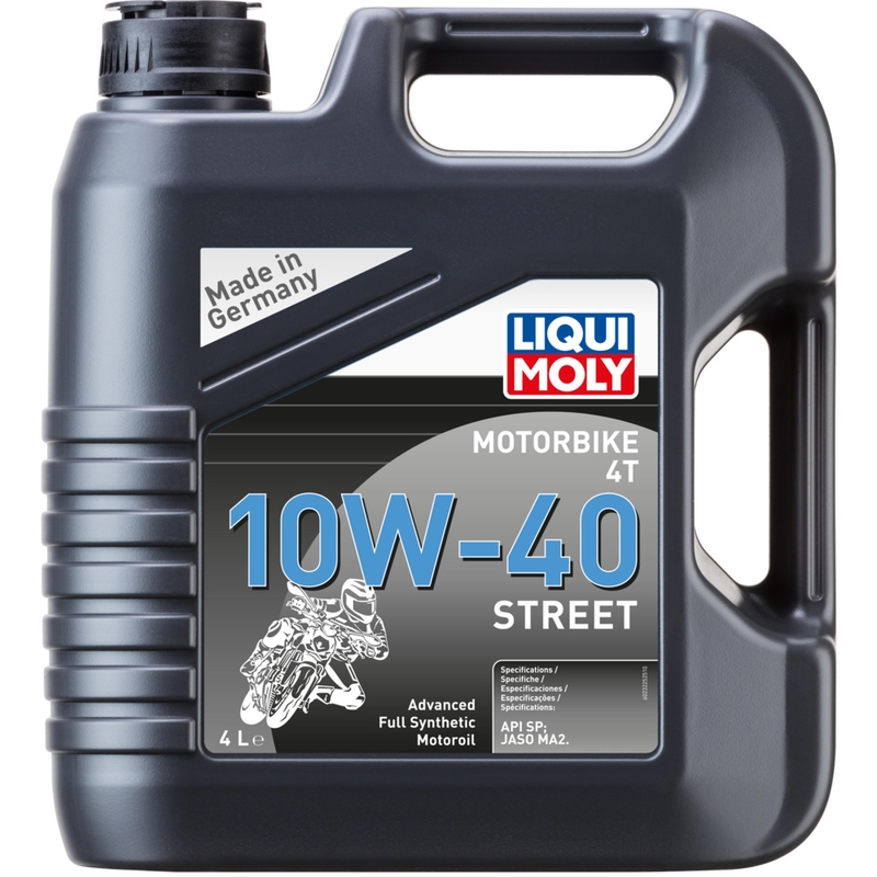 Ημισυνθετικό λάδι κινητήρα LIQUI MOLY Motorbike 4T 10W40 Street 4 l