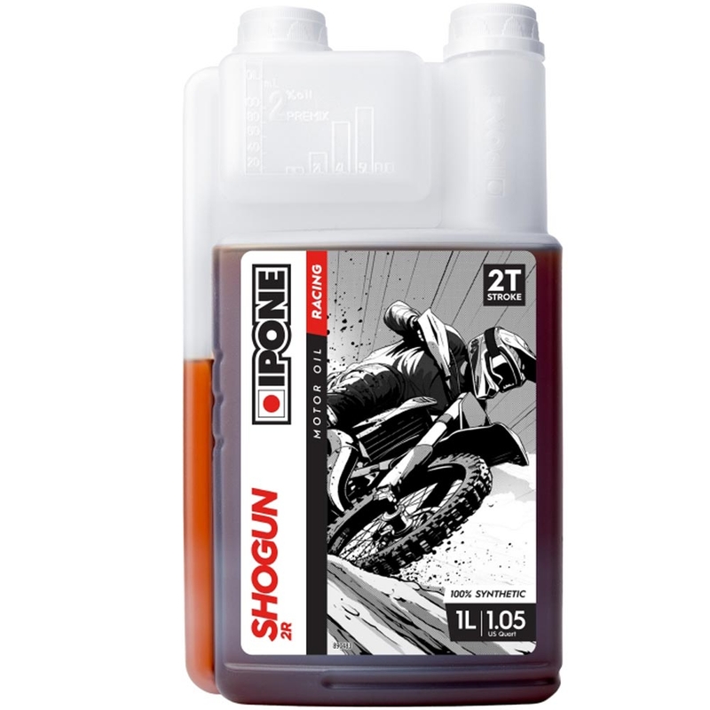 Συνθετικό λάδι 2T IPONE Shogun 2R για μείγμα 1 λίτρου