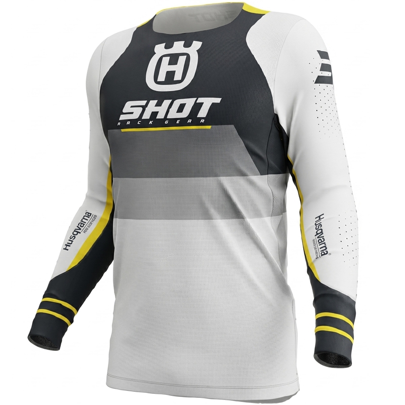 Shot Aerolite HVA 27 motocross jersey μαύρο