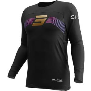 Μαύρη φανέλα μοτοκρός Shot Contact Kicker