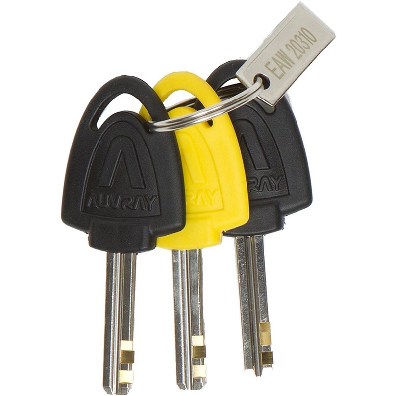 Κλείδωμα δισκόφρενου Auvray B-Lock 10 Συναγερμός 120 dB κίτρινο