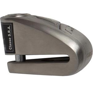 Κλείδωμα δισκόφρενου Auvray B-Lock 10 με συναγερμό 120 dB, ατσάλινο ασημί