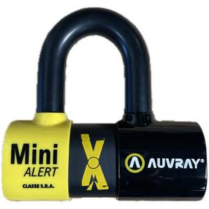 Κλείδωμα δισκόφρενου Auvray XTREM Mini Alert με συναγερμό, μαύρο
