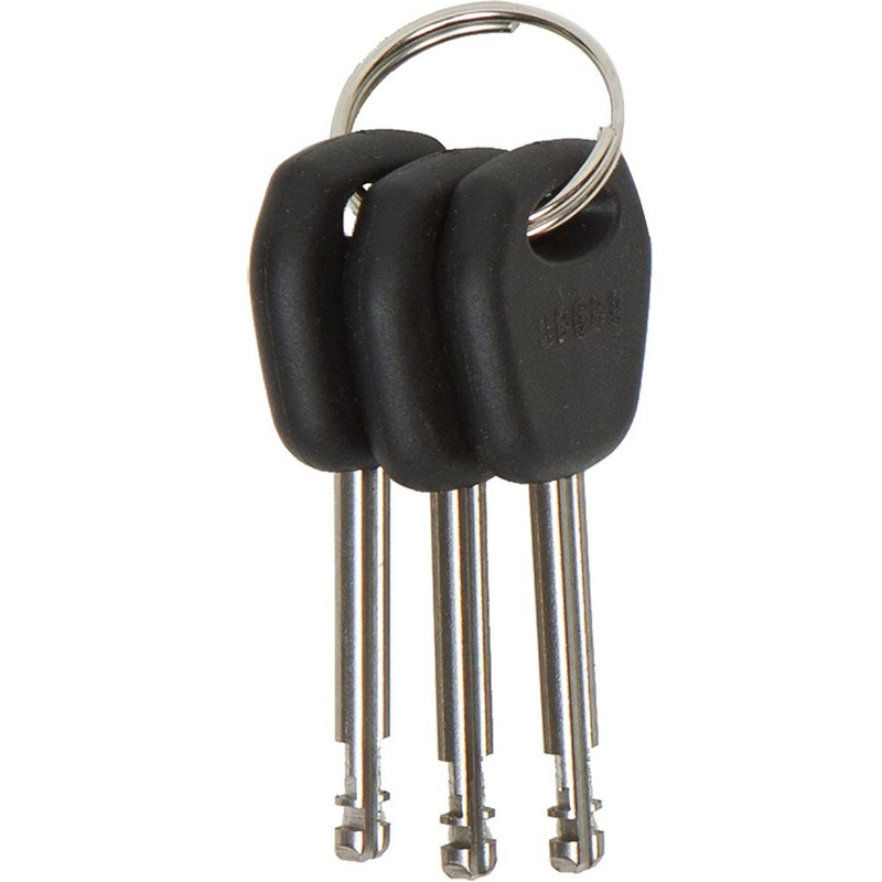 Κλειδαριά μοτοσικλέτας Auvray XTREM με αλυσίδα και κλειδαριά δισκόφρενου XTREM Mini U 13,5 mm, μαύρη