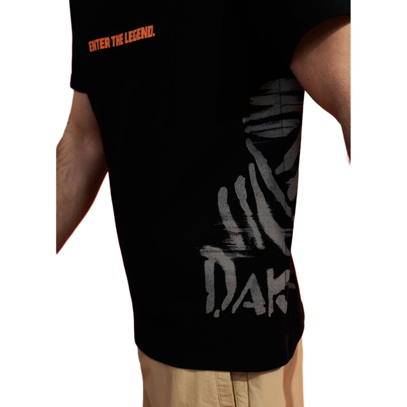 Μαύρο μπλουζάκι Dakar Wind