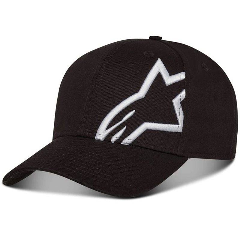 Alpinestars Corp Snap 2 Καπέλο μαύρο και λευκό