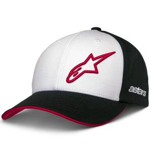 Alpinestars Sessionized Snapback καπέλο λευκό-μαύρο-κόκκινο