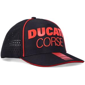 Ducati Laser Performance Midvisor Cap μαύρο και κόκκινο