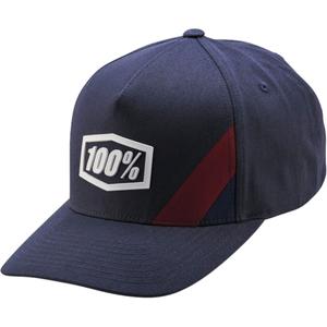 Καπέλο 100% Cornestone Snapback μπλε-γκρι