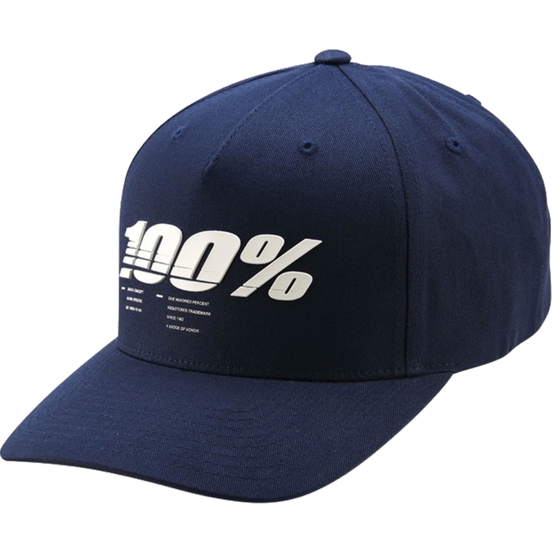 Καπέλο 100% Staunch Snapback μπλε