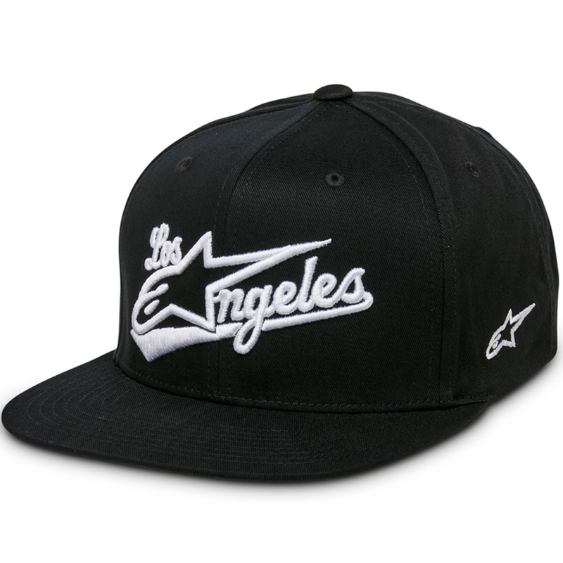 Alpinestars Los Angeles Καπέλο μαύρο και λευκό