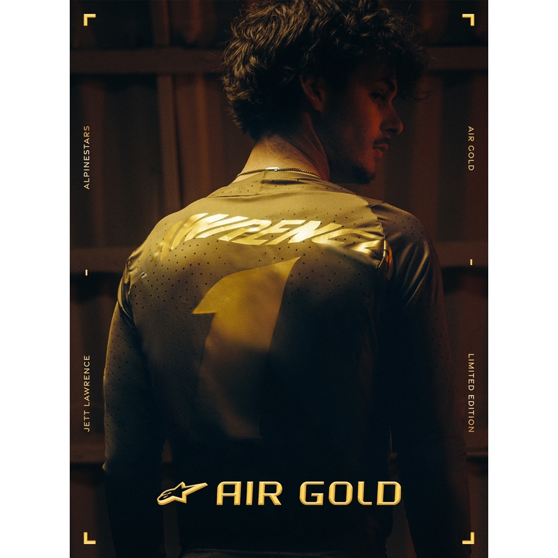Μπότες Μοτοσικλέτας Alpinestars TECH 10 Limited Edition AIR GOLD Καφέ Χρυσό