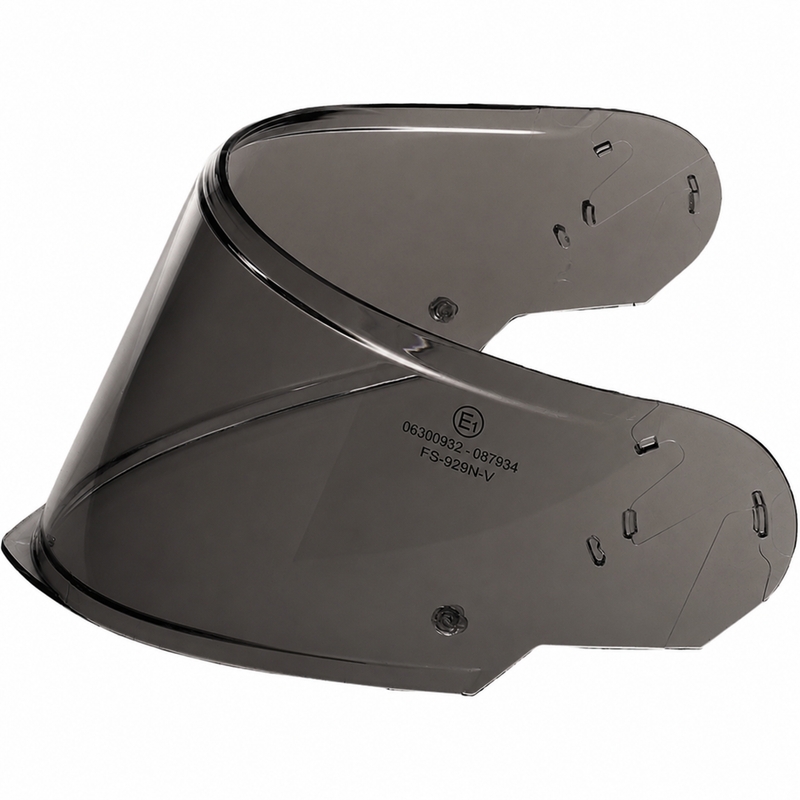 Ζελατίνα για κράνη Cassida Modulo 2.1 Plus Carbon με προετοιμασία Pinlock, καπνός