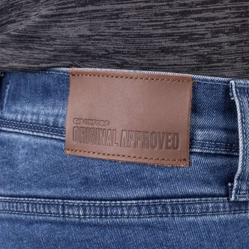 Τζιν μοτοσικλέτας Oxford Original Approved Tailor AA Ανοιχτό μπλε