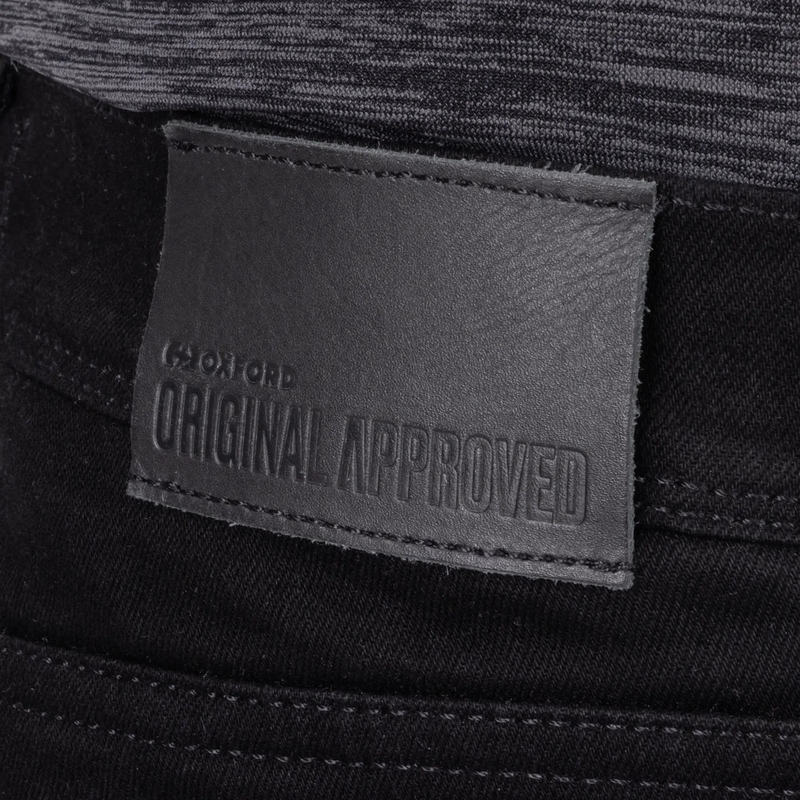 Τζιν μοτοσικλέτας Oxford Original Approved Tailor AA, μαύρο