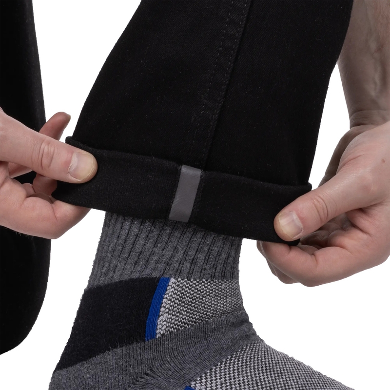 Τζιν μοτοσικλέτας Oxford Original Approved Tailor AA, μαύρο