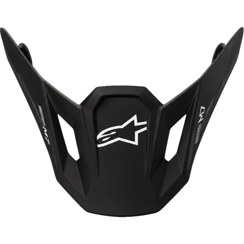 Ζελατίνα κράνους Alpinestars Supertech S-M7 Solid μαύρη