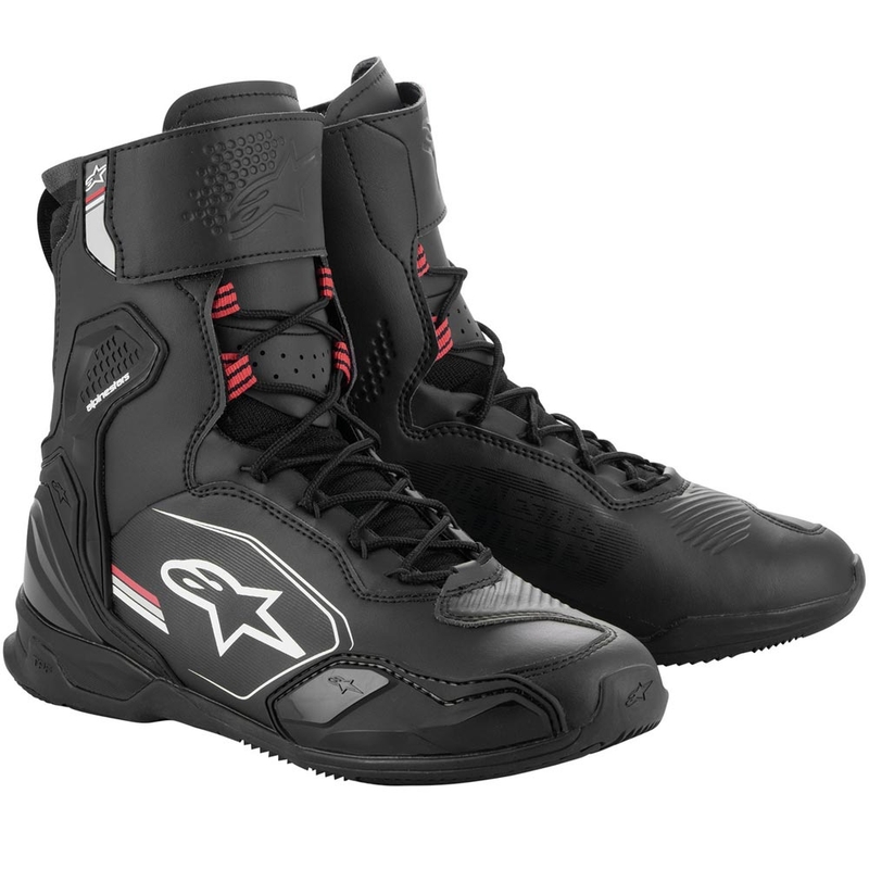 Μπότες μοτοσικλέτας Alpinestars Superfaster μαύρο-γκρι-κόκκινο