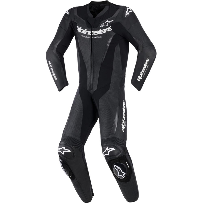 Ολόσωμη φόρμα μοτοσικλέτας Alpinestars GP FORCE V2, μαύρη-λευκή