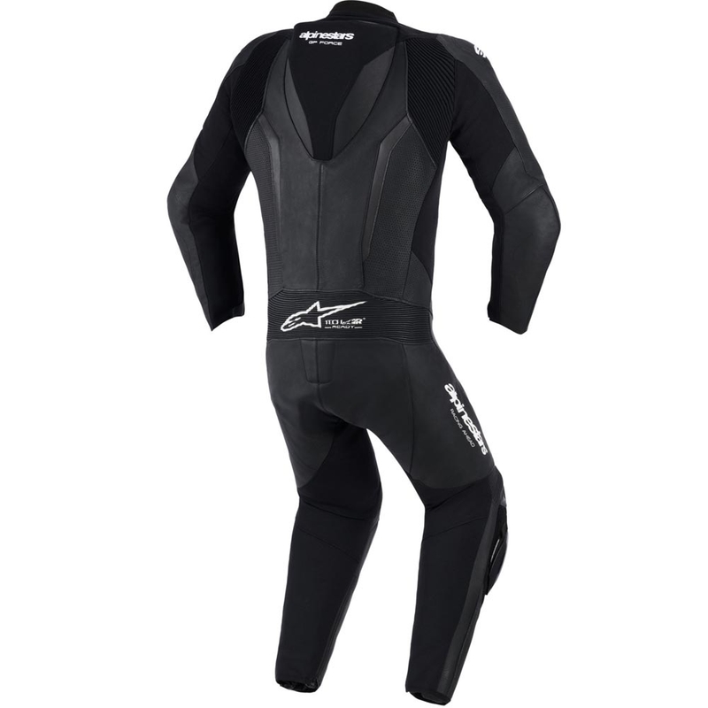 Ολόσωμη φόρμα μοτοσικλέτας Alpinestars GP FORCE V2, μαύρη-λευκή