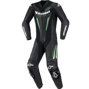 Ολόσωμη φόρμα μοτοσικλέτας Alpinestars GP FORCE V2 μαύρη-πράσινη