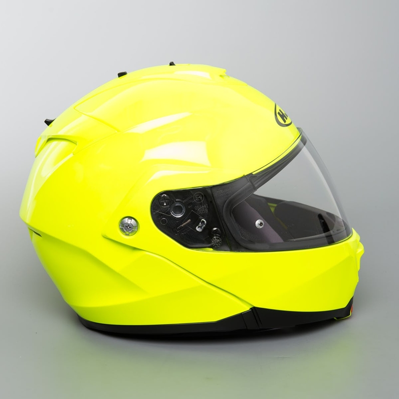 Vyklápěcí přilba na motorku HJC IS-MAX II fluo zelená