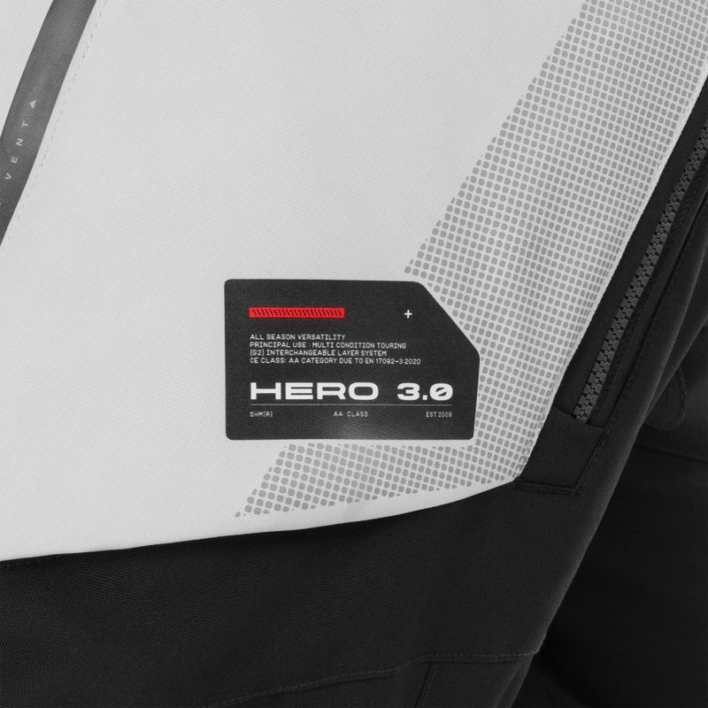 Παντελόνι μοτοσικλέτας Shima Hero 3.0 γκρι-μπλε