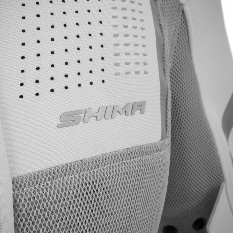 Μπουφάν μοτοσικλέτας Shima Rush 3.0 Air γκρι