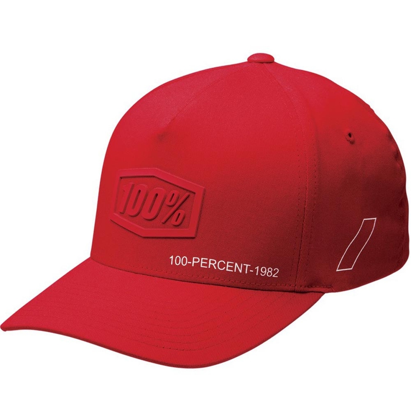 Παιδικό καπέλο 100% Shadow Snapback κόκκινο