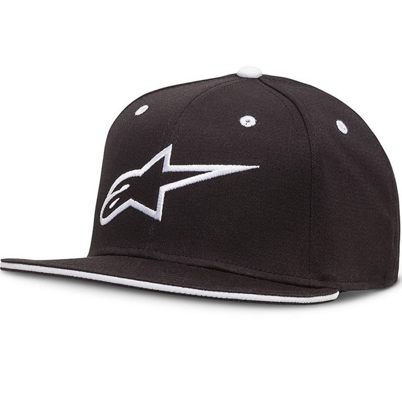 Alpinestars Ageless Flatbill Cap Μαύρο και Λευκό
