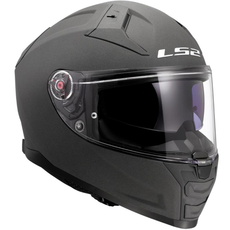 Κράνος μοτοσικλέτας full face LS2 FF811 Vector II Στερεό γκρι σκυροδέματος