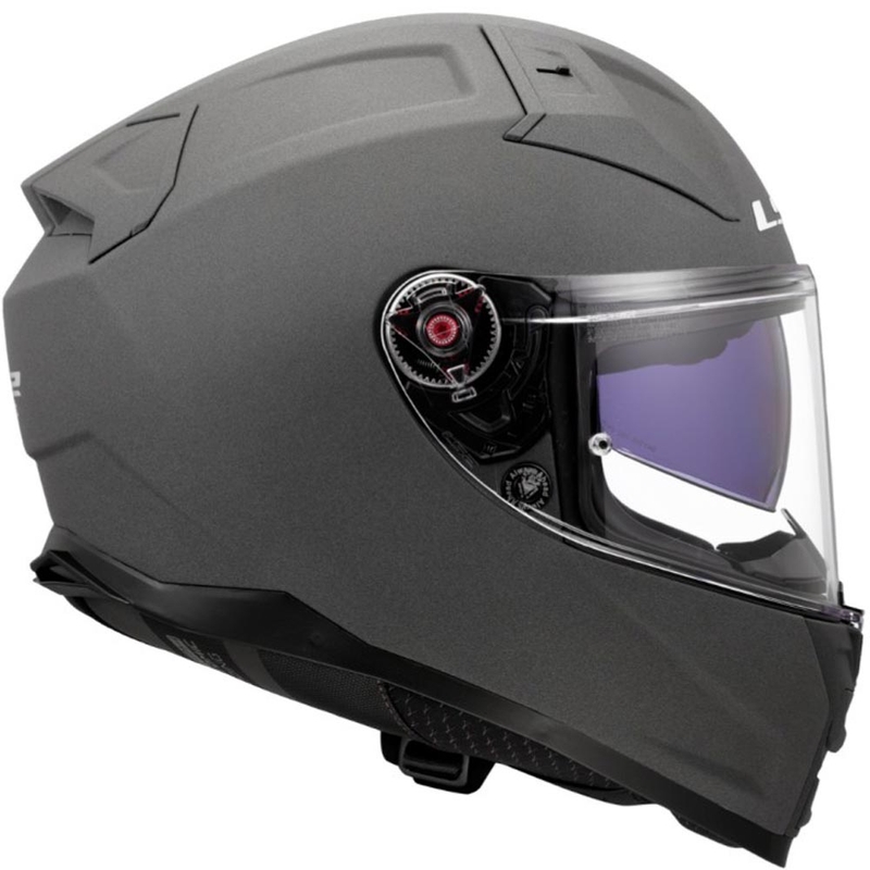 Κράνος μοτοσικλέτας full face LS2 FF811 Vector II Στερεό γκρι σκυροδέματος