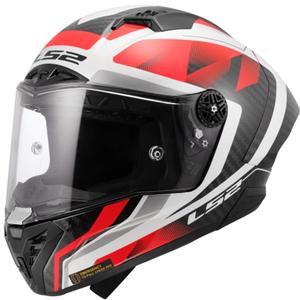 Κράνος μοτοσικλέτας full face LS2 FF805 Thunder C GP Aero Raute λευκό-κόκκινο