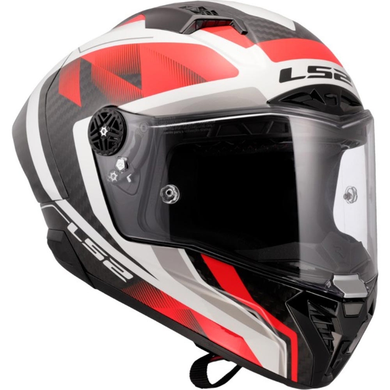 Κράνος μοτοσικλέτας full face LS2 FF805 Thunder C GP Aero Raute λευκό-κόκκινο