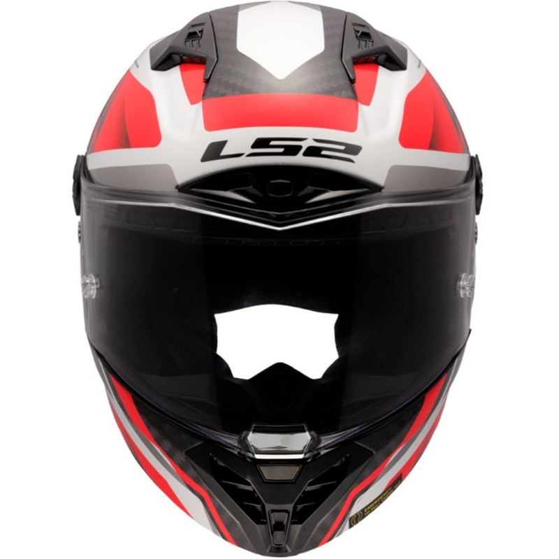 Κράνος μοτοσικλέτας full face LS2 FF805 Thunder C GP Aero Raute λευκό-κόκκινο