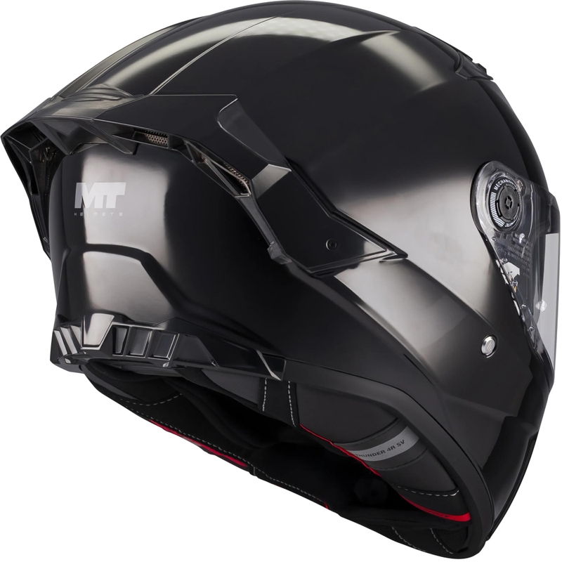 Κράνος μοτοσικλέτας full face MT Thunder 4 R Pure A1 μαύρο