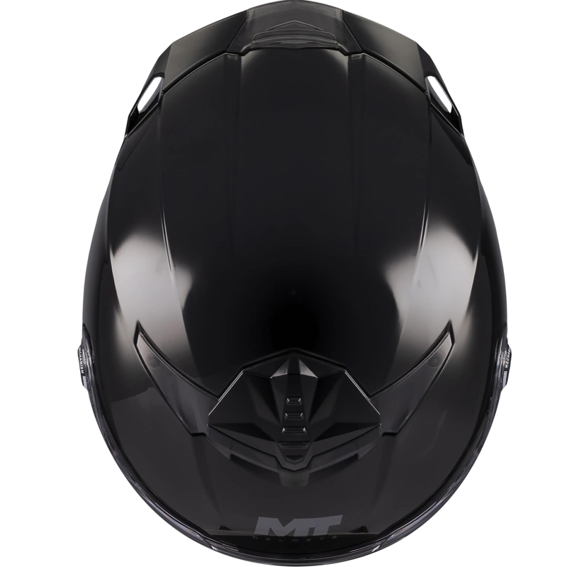 Κράνος μοτοσικλέτας full face MT Thunder 4 R Pure A1 μαύρο