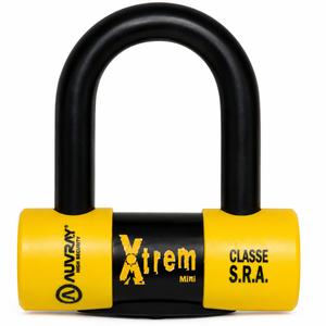 Κλείδωμα δισκόφρενου AUVRAY Xtrem Mini μαύρο-κίτρινο