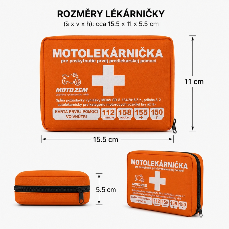 Κιτ πρώτων βοηθειών μοτοσικλέτας SK compact