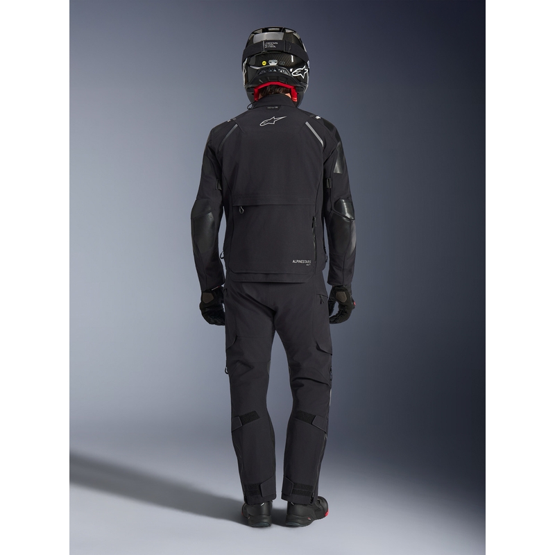 Μπουφάν μοτοσικλέτας Alpinestars Andes PRO Drystar XF μαύρο-σκούρο γκρι
