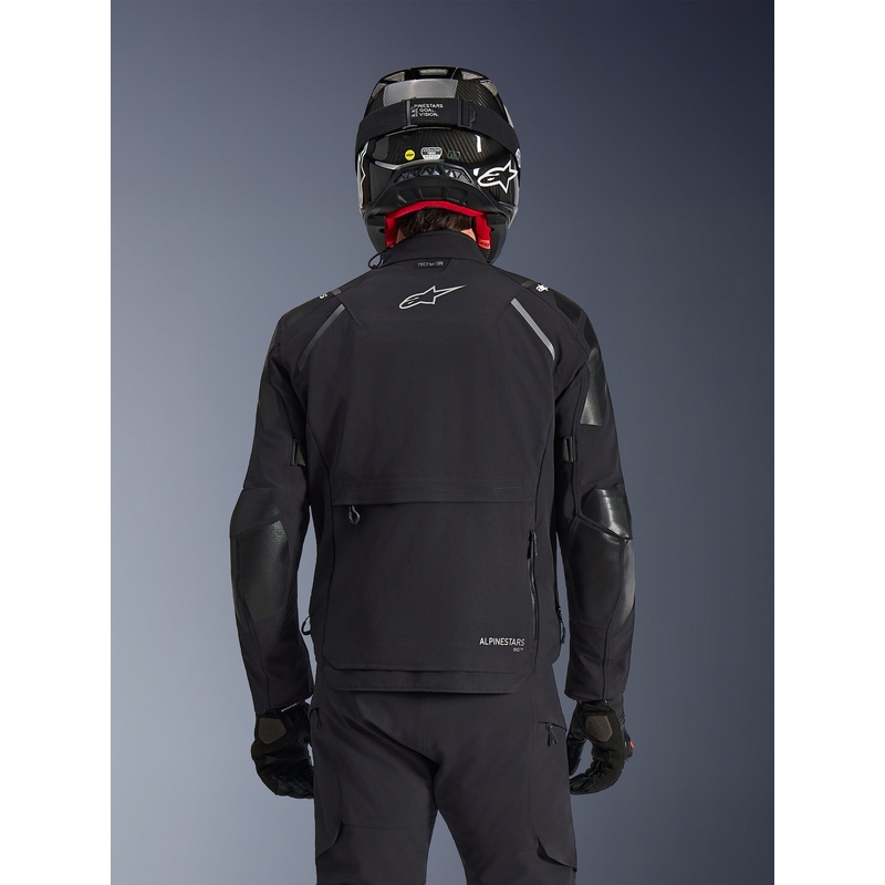 Μπουφάν μοτοσικλέτας Alpinestars Andes PRO Drystar XF μαύρο-σκούρο γκρι