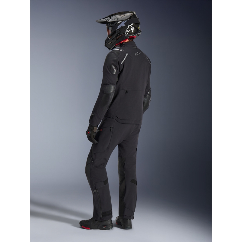 Μπουφάν μοτοσικλέτας Alpinestars Andes PRO Drystar XF μαύρο-σκούρο γκρι