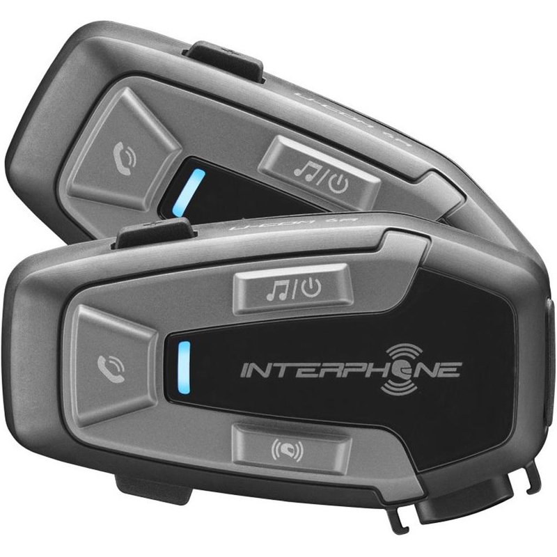 Ακουστικά Bluetooth Interphone U-COM6R - Δίδυμο πακέτο
