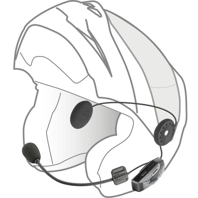 Ακουστικά Bluetooth Interphone U-COM6R - Δίδυμο πακέτο
