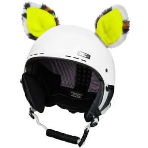 Αυτιά κράνους Cat neon κίτρινο