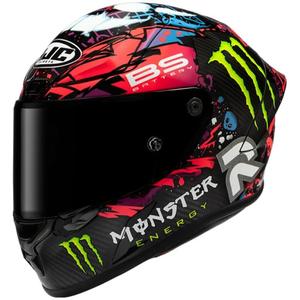 Κράνος μοτοσικλέτας full-face HJC RPHA 1 V2 Carbon Funky Diablo MC8 μαύρο-πολύχρωμο