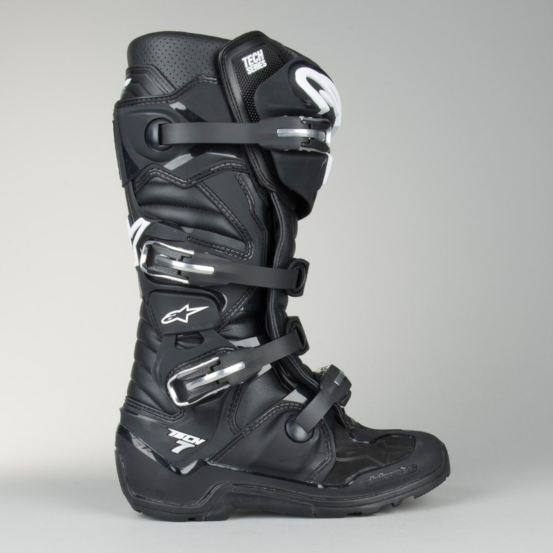 Alpinestars Tech 7 μπότες μοτοσικλέτας μαύρες