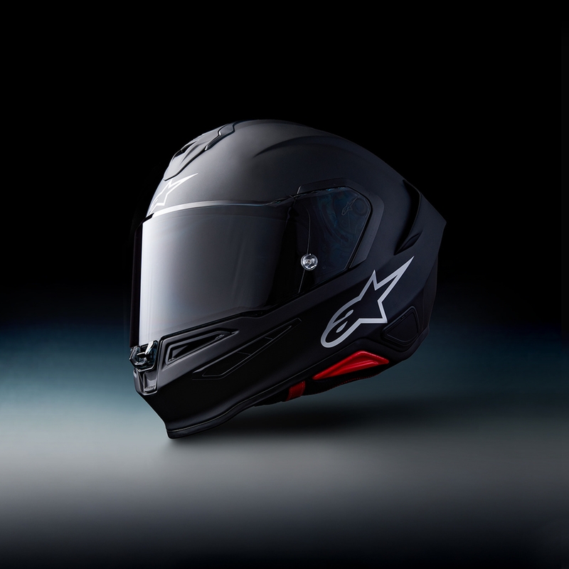 Κράνος μοτοσικλέτας Alpinestars S-R7 Solid full face, ματ μαύρο